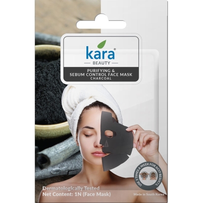 Kara Purifying & Sebum Control Face Mask Charcoal