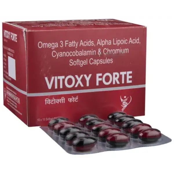 Vitoxy Forte Soft Gelatin Capsule