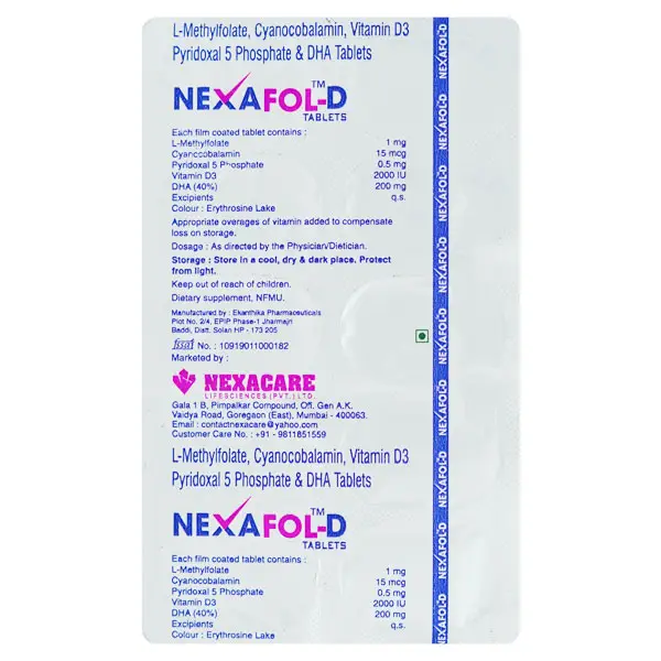 Nexafol D Soft Gelatin Capsule