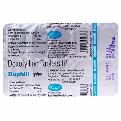 DUPHILL 400 MG TABLET