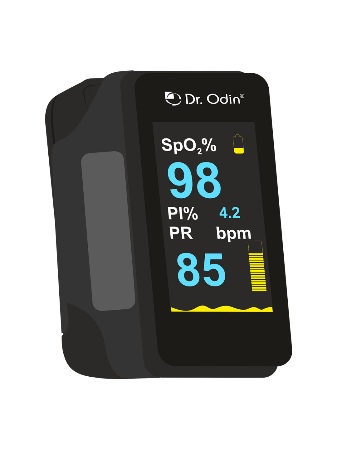 Dr. Odin F-26 Automatic Pulse Oximeter with PI%