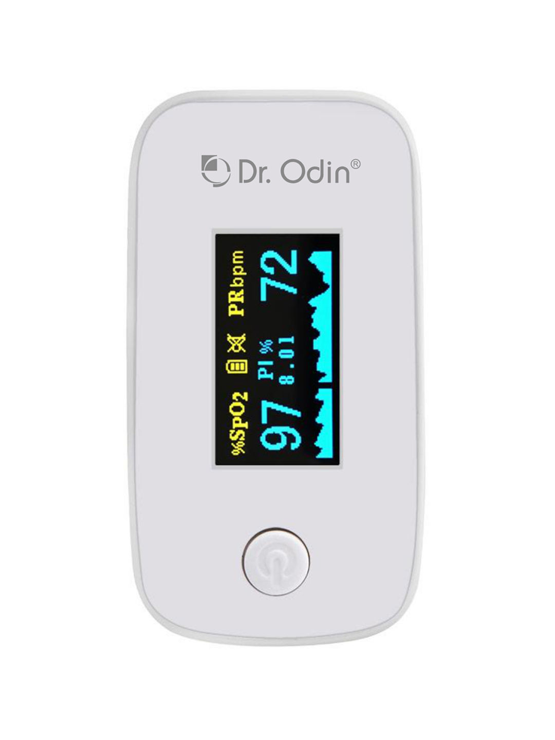 Dr. Odin YM-201 Pulse Oximeter with PI%