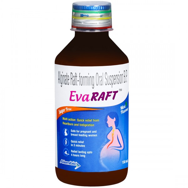 Evaraft Oral Suspension Sugar Free Mint