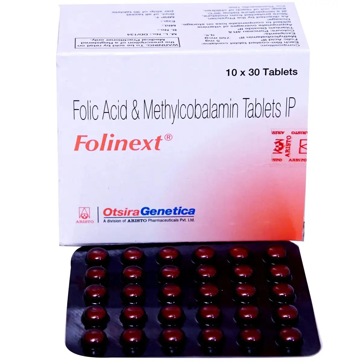 Folinext Tablet with Mecobalamin & Folic Acid