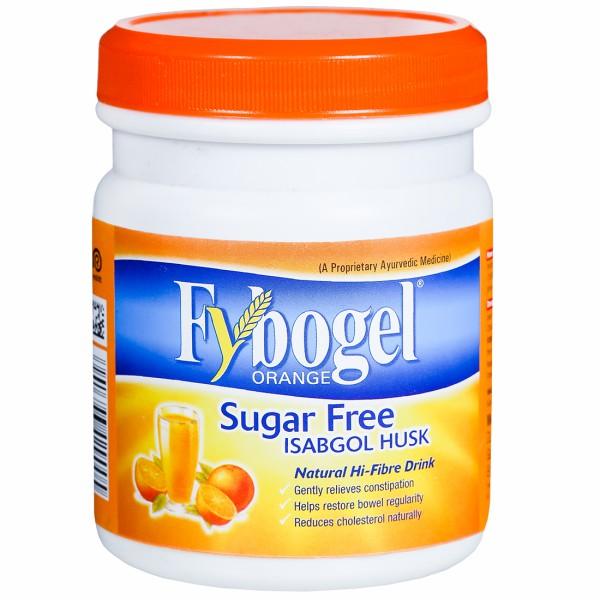Fybogel Hi-Fibre Isabgol Husk Sugar-Free Powder | Eases Constipation | Flavour Orange