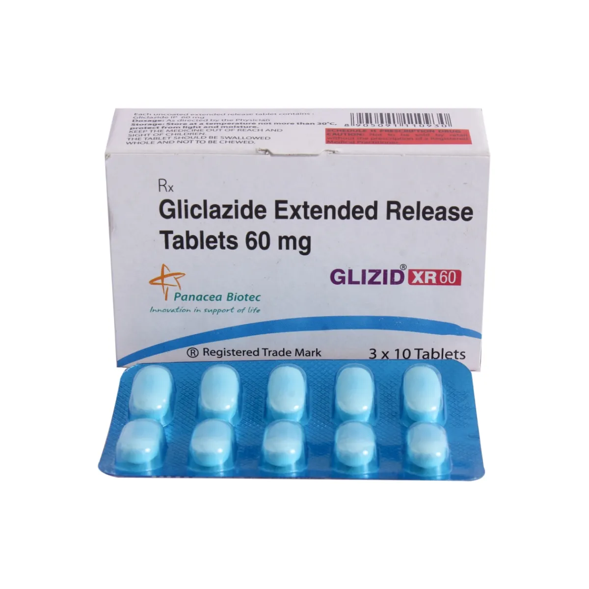 Glizid XR 60 Tablet