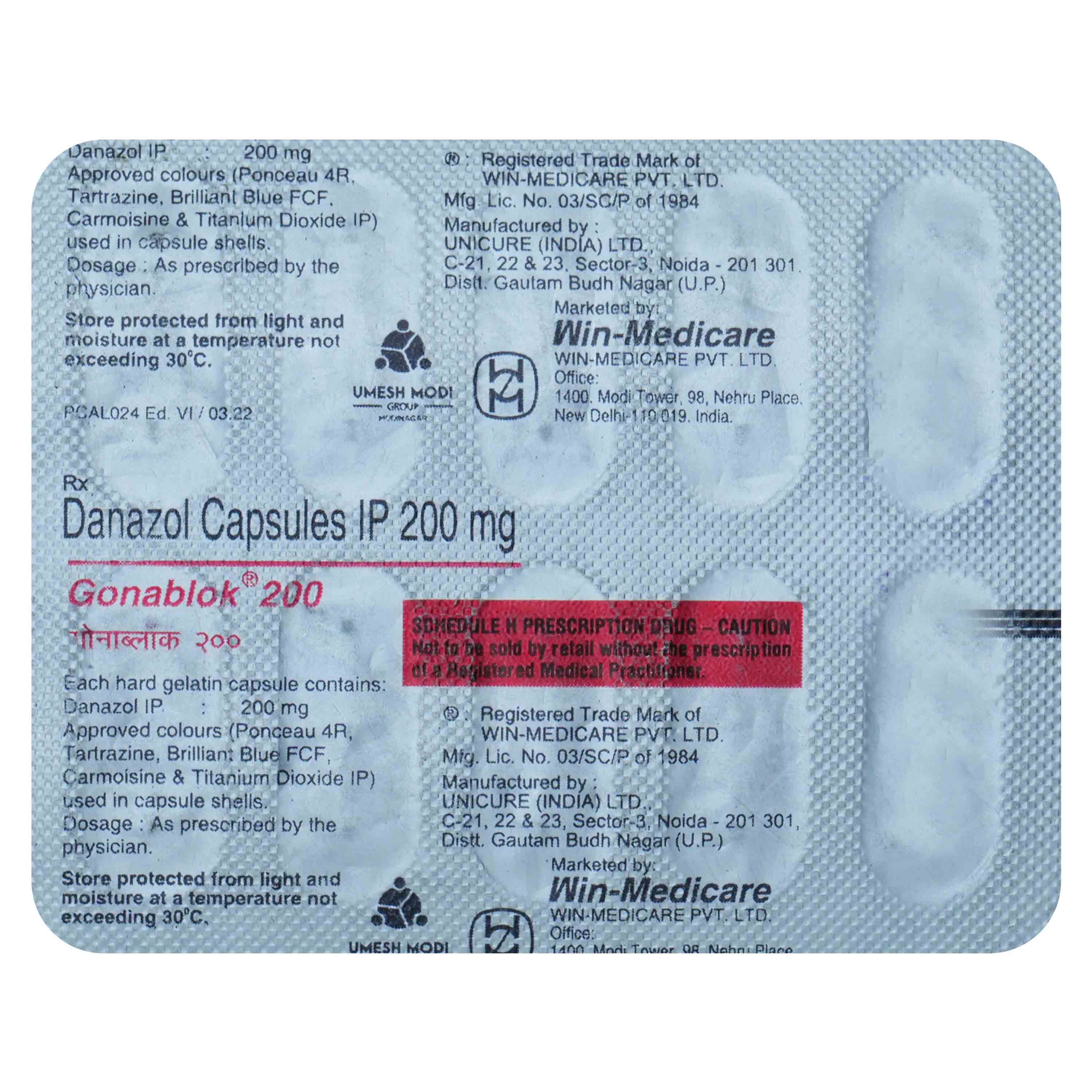 Gonablok 200 Capsule