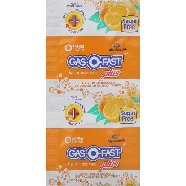 Gas-O-Fast Plus Orange Tablet