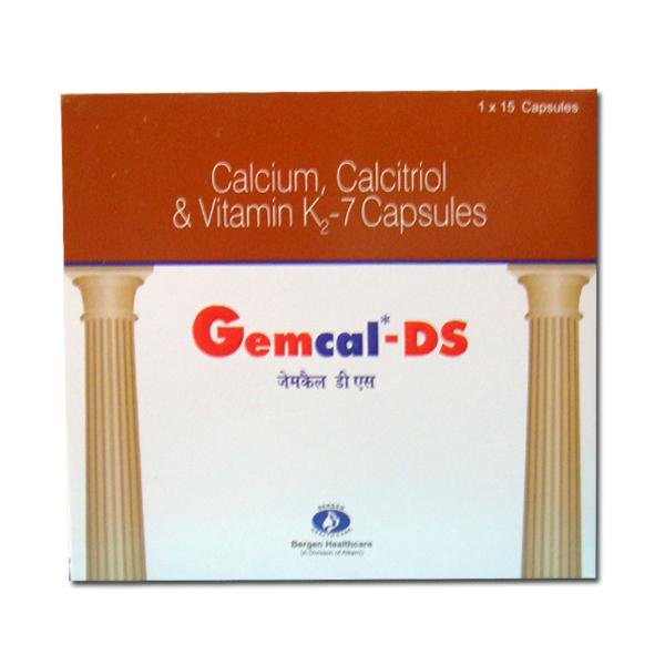 Gemcal-DS Soft Gelatin Capsule