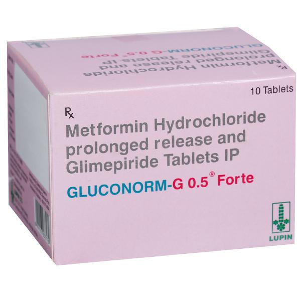 Gluconorm-G 0.5 Forte Tablet PR