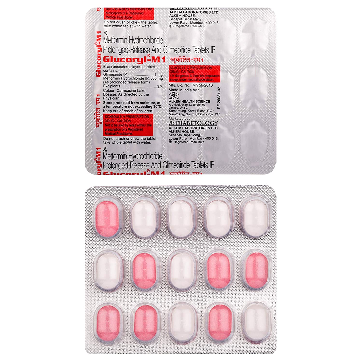 Glucoryl-M 1 Tablet PR