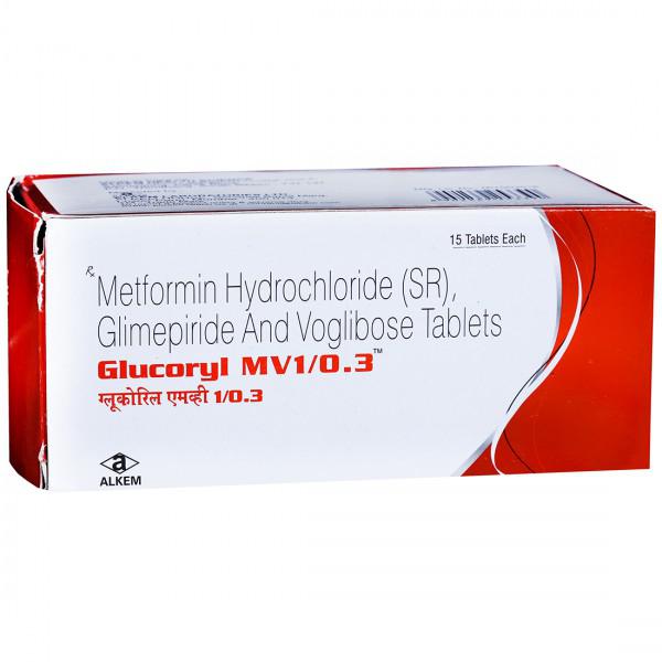 Glucoryl MV1/0.3 Tablet SR