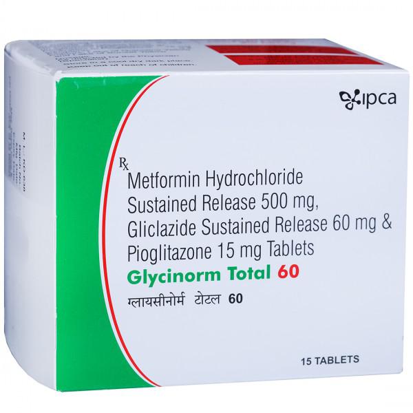 Glycinorm Total 60 mg Tablet (15 Tab)