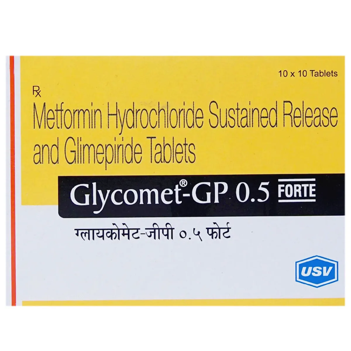 Glycomet-GP 0.5 Forte Tablet PR