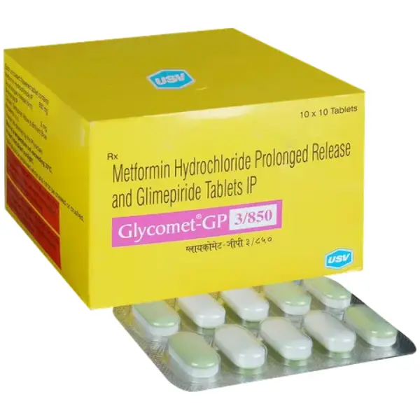 Glycomet-GP 3/850 Tablet PR