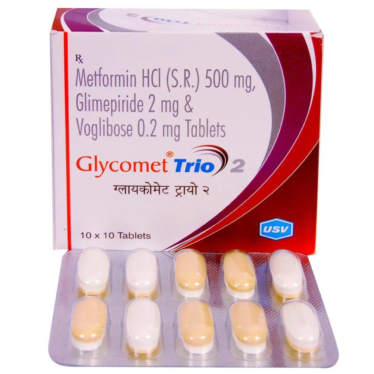 Glycomet Trio 2 Tablet SR