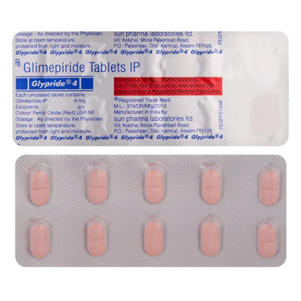 Glypride 4 Tablet