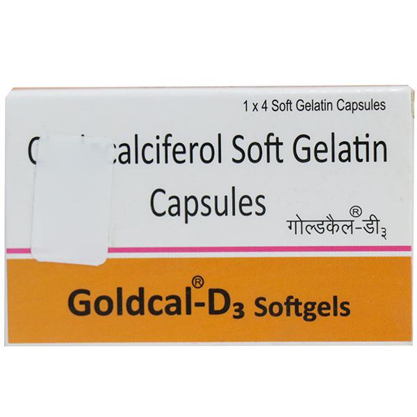 Goldcal D3 Softgels