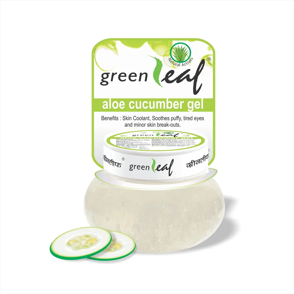 Green Leaf Aloe Cucumber Gel 120 gm