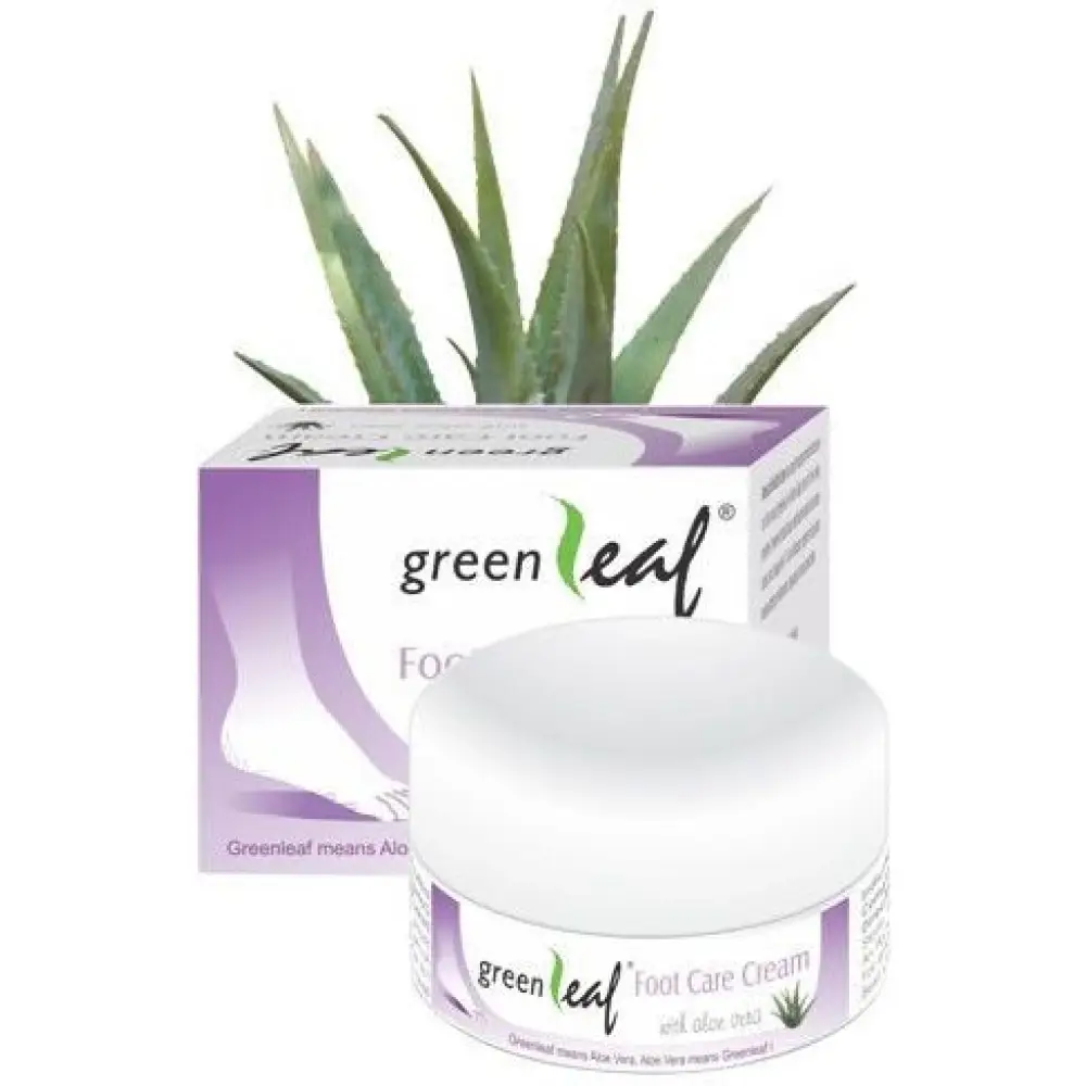 Green Leaf Foot Care Cream, With Alovera