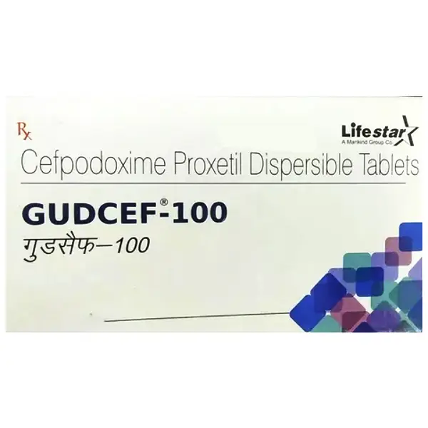 Gudcef 100mg Tablet DT