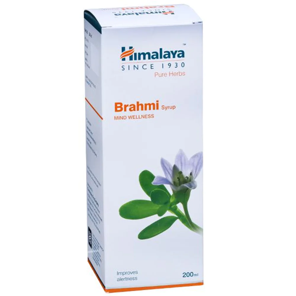 Himalaya Wellness Pure Herbs Brahmi Mind Wellness Syrup