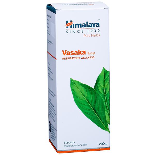 Himalaya Wellness Pure Herbs Vasaka Respiratory Wellness Syrup