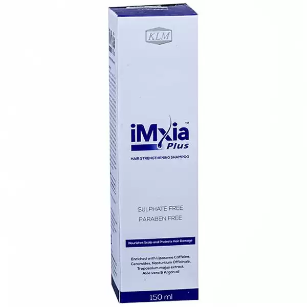 Imxia Plus Hair Strengthening Shampoo | Nourishes Scalp & Protects from Hair Damage | Sulphate & Paraben-Free
