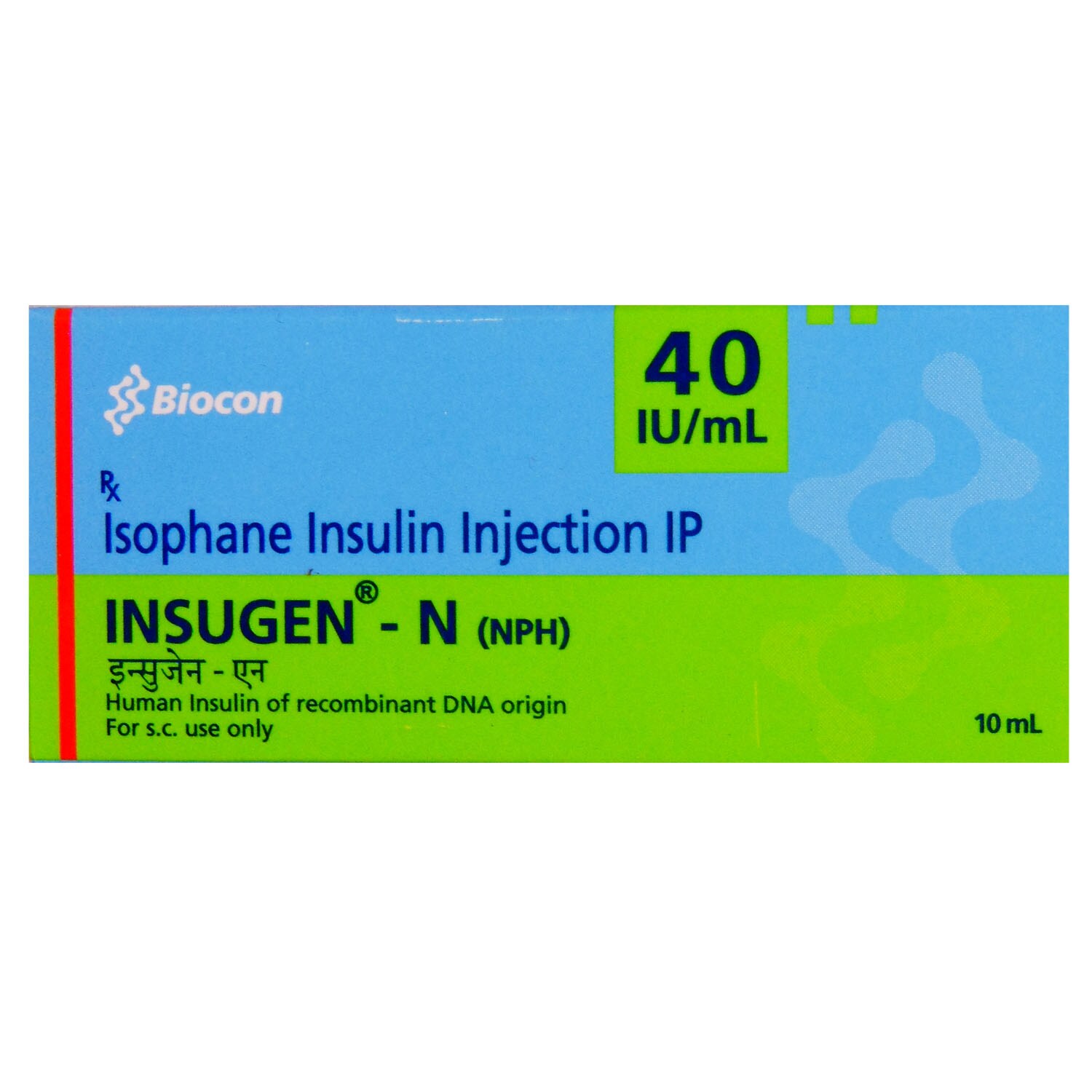 Insugen-N 40IU/ml Injection