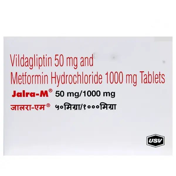 Jalra-M 50mg/1000mg Tablet