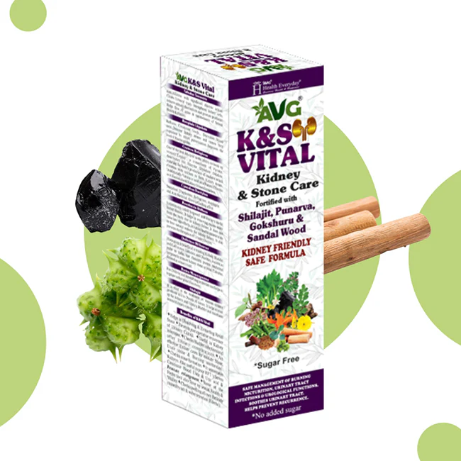 AVG K&S Vital Kidney & Stone Care Syrup