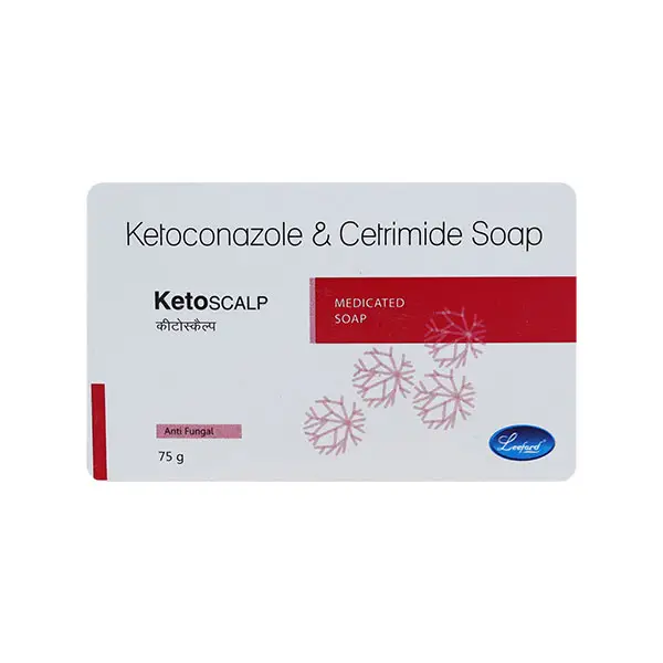 Ketoscalp Soap 75gm for Skin Infections