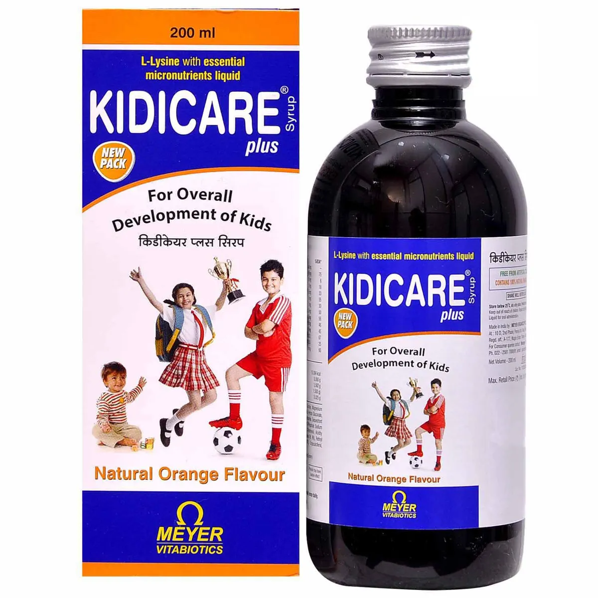 Kidicare Plus Syrup Orange