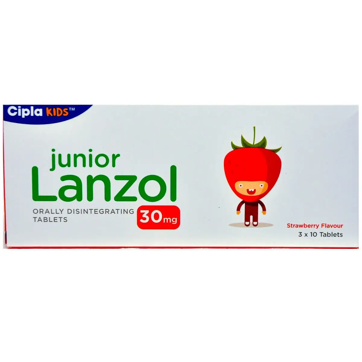 Junior Lanzol 30mg Tablet DT