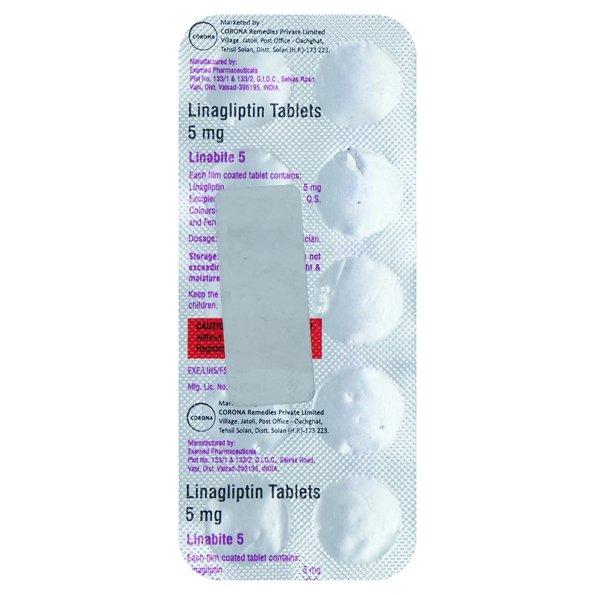 Linabite 5mg Tablet