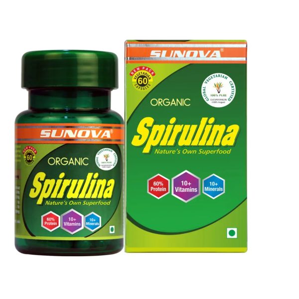 Sunova Organic Spirulina Capsule