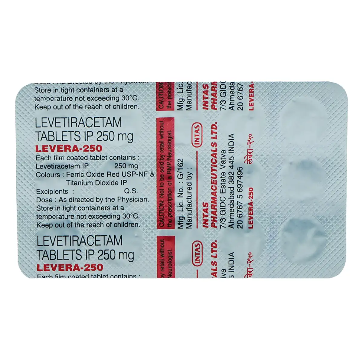 Levera 250 Tablet