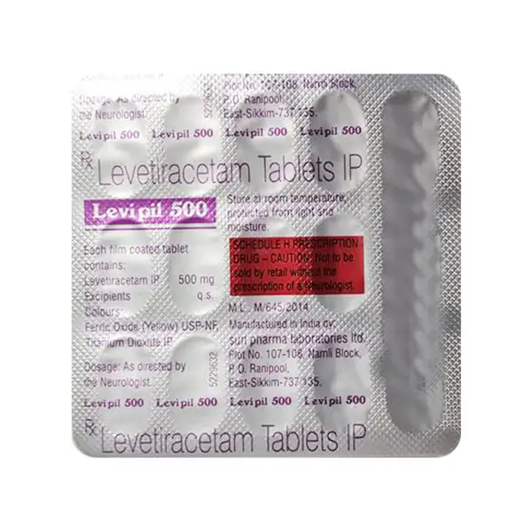 Levipil 500 Tablet