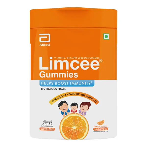 Limcee Gummies Gluten Free Orange