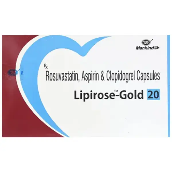Lipirose-Gold 20 Capsule