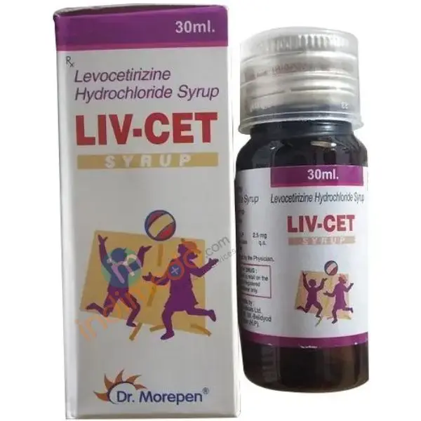 Livcet 5mg Syrup