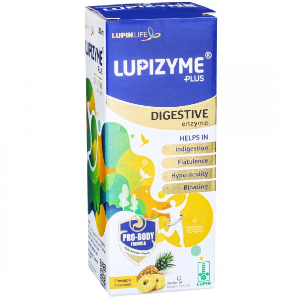 Lupizyme Plus Syrup Pineapple