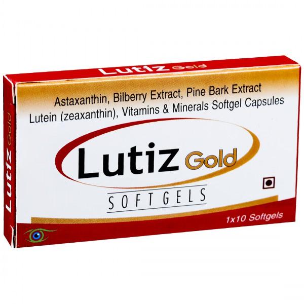 Lutiz Gold Soft Gelatin Capsule