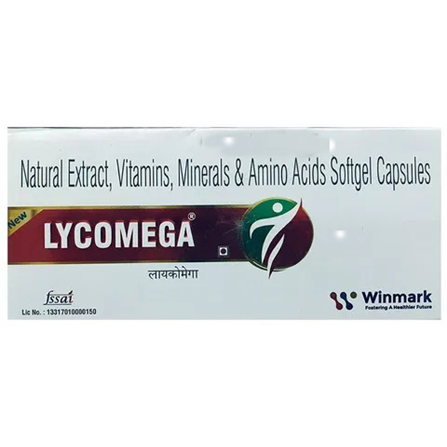 Lycomega Soft Gelatin Capsule