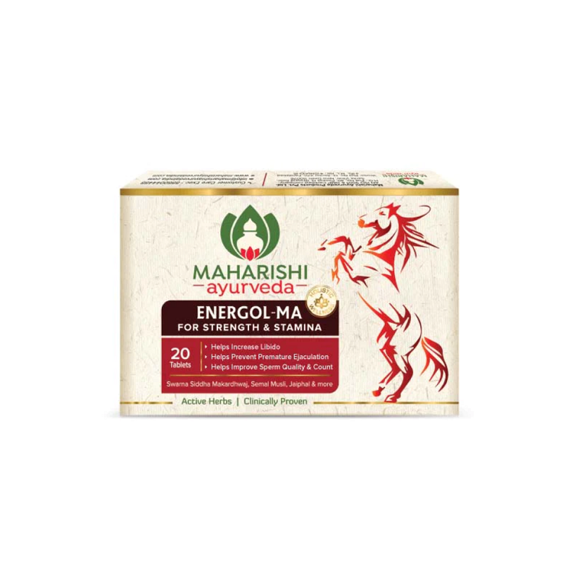 Maharishi Ayurveda Energol-MA Tablet | For Strength & Stamina Tablet