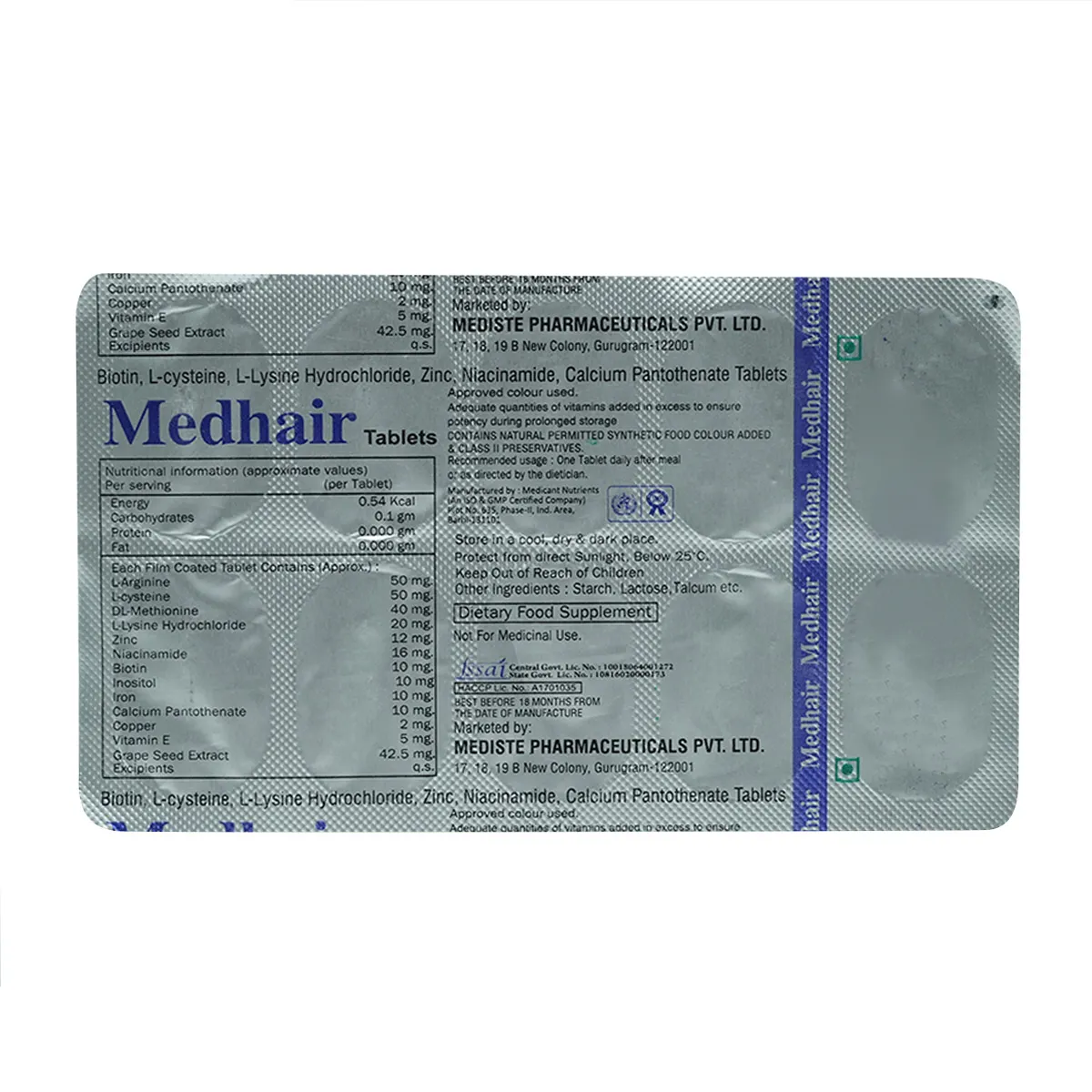 Medhair Tablet