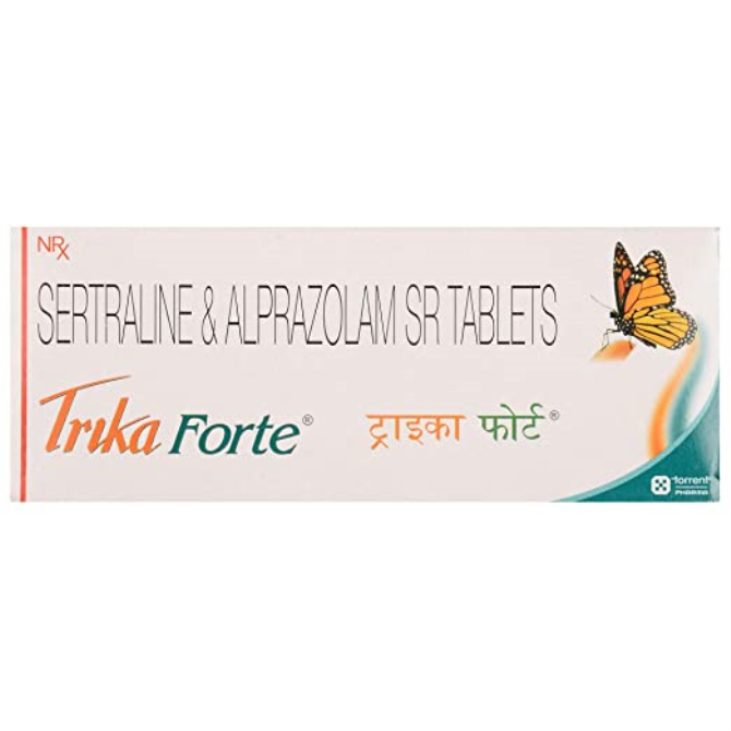 Trika Forte 0.5 mg/50 mg Tablet