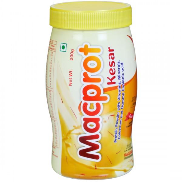 Macprot Protein with Vitamins & Minerals | Flavour Kesar Powder