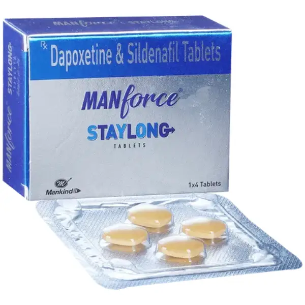 Manforce Staylong Tablet (Buy 3 Get 1 Free)