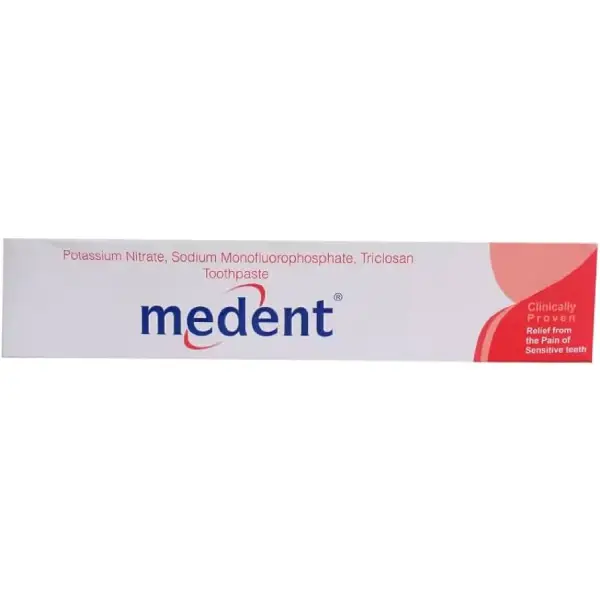 Medent Toothpaste | Relieves Pain of Sensitive Teeth